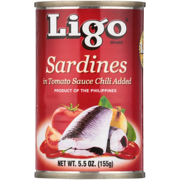 Ligo Sardines Tomato Sauce Chili 5.5