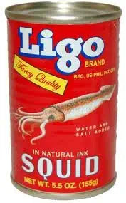 Ligo Squid in Natural Ink 15 oz upc