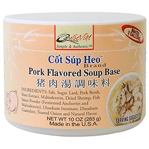 Quoc Viet Foods Pork Flavored Soup Base 10oz Cot Sup Heo