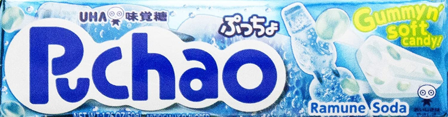 Puchao Ramune Soda flavor gummies