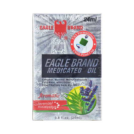 EAGLE Medicated Oil - Lavender & Eucalyptus Aromatic 24ml