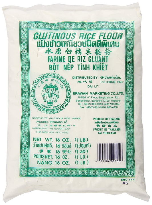 Erawan Brand Glutinous Rice Flour 1lb