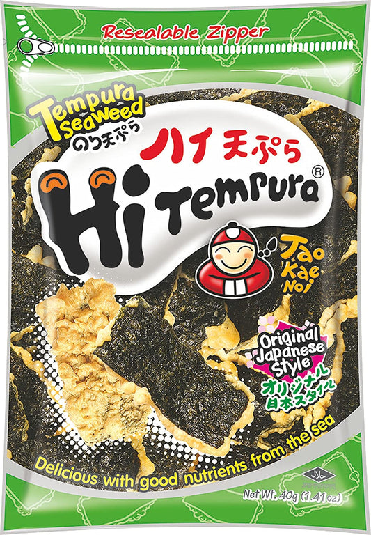 Tao Kae Noi Original Flavour Tempura Seaweed Snack, 40 g