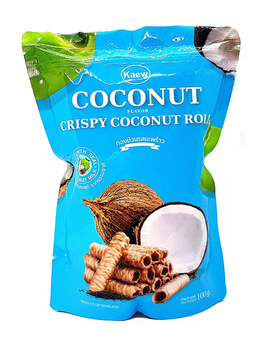 Kaew Coconut Crispy Roll 100g