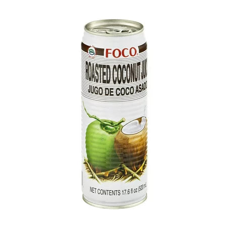 foco roasted coconut juice 17.6oz