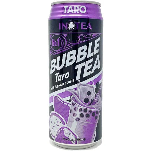 INOTEA BUBBLE TEA TARO WITH TAPIOCA PEARLS